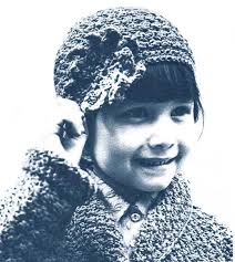 Girl coat hat crochet pattern Vintage crochet pattern PDF pattern crochet  Crochet girl set pattern Girl cardigan knit pattern