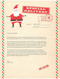 If you prefer a simple letter but like the magical designs, you can mix and match! Early Christmas Present Letter From Santa