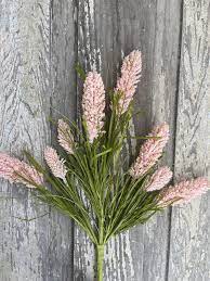 22 Pink Cattail Bush - Kelea's Florals