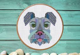 Maybe you would like to learn more about one of these? Geometric Colorful Dog Cross Stitch Pattern