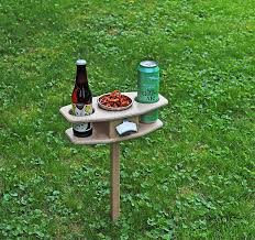 Outdoor Beer Table Collapsible Beer Table Beer Lover Etsy In 2020 Beer Table Beer Bottle Holder Wine Table