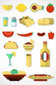 Mexican Food Vector Graphic Icon Pikbest Graphic Elements Mexican Food Recipes Mexican Food