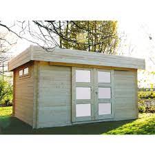 Pourtant, cet abri est une pièce essentielle de. Abri De Jardin Bois Viborg Toit Plat 11 89m Madriers Epaisseur 40mm Solid Superia Pas Cher A Prix Auchan