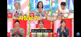Boss in the mirror (2019). Nisaahani 3 Rekomendasi Variety Show Korea Yang Seru Untuk Diikuti