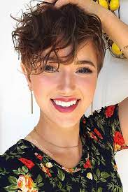 45 Types Of Asymmetrical Pixie To Consider Lovehairstyles Com Curly Hair Styles Curly Hair Styles Naturally Short Hair Styles