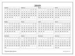 Il calendario ufficiale 2019 delle festività in italia e delle feste patronali. Calendario 34ld 2019 Da Stampare Michel Zbinden It