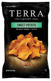 Sweet Potato No Salt Added Sweet Potato Chips Vegetable Chips Gluten Free Sweet Potato
