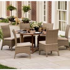 Check spelling or type a new query. Torbay Outdoor Wicker Round Patio Dining Set 7 Piece Og Tbsca Set7 Cozydays