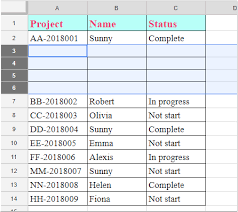 The first task is to grab all columns with the name ticket number into one table. How To Insert Multiple Rows Or Columns Quickly In Google Sheets