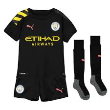 Manchester city kits pes 21. 2019 2020 Manchester City Away Little Boys Mini Kit 75560402 Uksoccershop