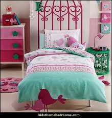 Bird Bedroom Theme Come Back Birdie Merry Little Song Birds Filled With Dainty Rosettes Bird Bedroom Bird Bedroom Decor Girls Room Accessories