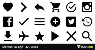 Download Material Design Icon Library 174344 Free Icons Library