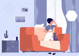 Check spelling or type a new query. Woman And Cat Cartoon Pet Young Girl With Animal In Apartment Royalty Free Cliparts Vectors And Stock Illustration Image 141281510