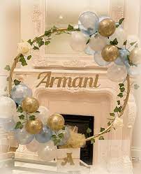 Balloon Hoop Party City Decorations Baby Gender Reveal Party Balloons