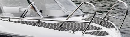 If you don't have your pontoon railing braced, please consider doing it; Boat Tubing Handrails Grab Handles Post Caps Elbows Fittings Boatid Com