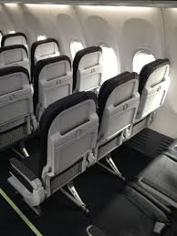 The New Recaro Seats On Alaska Airline S Boeing 737 900er Alaska Airlines Airplane Interior Airline Seats