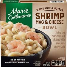 In june of 2010 the brand's cheesy chicken and rice was linked to a salmonella outbreak that affected 29 people in. Marie Callender S Shrimp Mac And Cheese 10 5 Oz Instacart