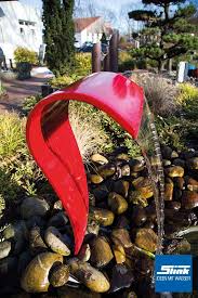 Edelstahlbrunnen Edelstahl Wasserfall Swing Color Slink Ideen Mit Wasser Wasserspiel Garten Gartenbrunnen Springbrunnen