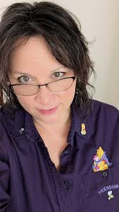 Upcycled Red Linen Shirt with Crane Appliques