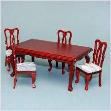 This would be a great addition to your dollhouse dollhouse furniture. Dollhouse Dining Room Kitchen Furniture Natural Dining Table Chairs Set 1 12 Dollhouse Furniture Room Items Dollhouse Miniatures