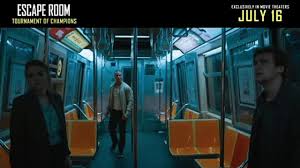 In this installment, six people unwittingly find themselves locked in another series of escape rooms, slowly uncovering what they have in common to survive…and discovering they've all played the game before. Escape Room Tournament Of Champions Movie Clip Welcome Back Video Dailymotion