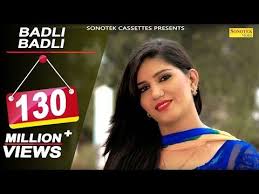 Badli Badli Laage Sapna Chaudhary Vickky Kajla New Haryanvi Song 2017 Haryanvi Dj Songs Youtube In 2020 Dj Songs Songs New Dj Song