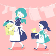 kubo tomoko s gallery キュートなイラスト 親子 イラスト 綺麗な絵