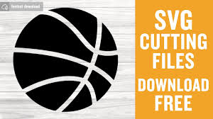 Download Basketball Svg Free Sport Svg Ball Svg Instant Download Silhouette Cameo Shirt Design Sport Ball Svg Free Vector Files Png Dxf Eps 0293 Freesvgplanet