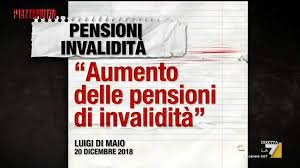 Aumento Delle Pensioni Di Invalidita Promessa Non Mantenuta
