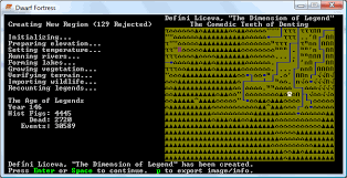 World generation can take a long time and may seem like a nuisance, but it is the actual heart of the game. 40d World Generation Dwarf Fortress Wiki