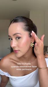 Penteados com Gel para Cabelo: Tutorial de Penteado Clean Girl
