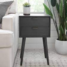 Top quality for your home. Mid Century Modern 2 Drawer Side Table Kirklands