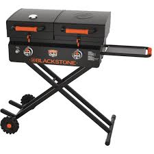 Enjoy a sumptuous outdoor barbecue with the blackstone gas tailgater combo grill/griddle. Blackstone Tailgater 2 Burner Black 18 500 Btu Lp Gas Griddle Country Farm Garden