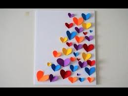 Diy Wall Decoration Ideas Color Paper Wall Hanging Arts And Craft Using Paper Youtube Paper Wall Decor Paper Crafts Paper Decorations