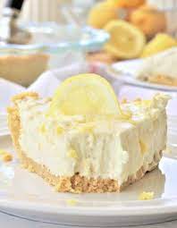 No Bake Lemon Oreo Crust Lemon Cheesecake Icebox Pie Easy Dessert Recipe Recipe Lemon Cheesecake Recipes Dessert Recipes Easy Easy Cheesecake Recipes