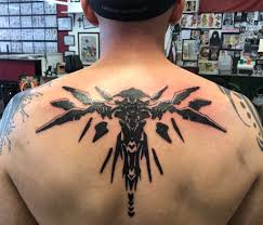 Over time we have grown in the community and expanded our business to include all aspects of personal and creative life styling. Halo 5 Guardian Done By Derrick At California Tattoo Company In Savannah Ga Tattoos