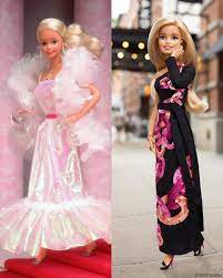 Barbie No Instagram I Ve Had Lots Of Time To Pull Out Old Photos This Is Me Going Glam In Years Past Tel In 2020 Formal Dresses Long Barbie Clothes Barbie Fashion
