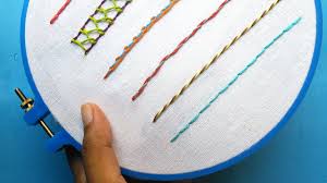 It is a little different than the chain stitch, yet is pretty similar. 10 Hand Embroidery Stitches You Can Learn For Free On Youtube