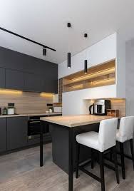 The minimalist yet striking space below was featured in a previous decoist. Minimalist Kitchen Cabinets Layout Minimalist Bedroom Gray Colour Minimalist Decor Diy Inter Minimalist Kitchen Design Modern Kitchen Design Minimalist Kitchen