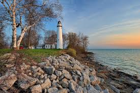 Point Aux Barques Lighthouse Port Hope Michigan Lighthouse Lake Lighthouse Port Hope