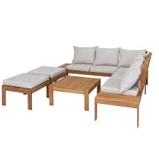 Available with 0% finance, shop online now. Buy Argos Home 6 Seater Wooden Corner Sofa Set Patio Sets Argos