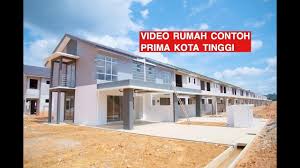 Prima rumah mampu milik johor. Prima Kota Tinggi Rumah Contoh Youtube