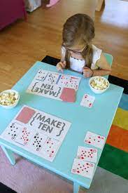 We are making a card game, not a plush toy. Make Ten An Easy Card Game For Kids Mama Papa Bubba