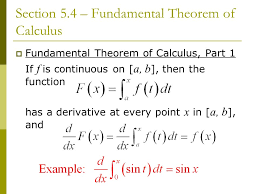 Maybe you would like to learn more about one of these? Fundamental Theorem Of Calculus Ppt Download