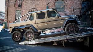The g 63 amg 6x6, a small series of which is expected to go into production at the end of the year, combines the best of three worlds: Mercedes Benz Brings G63 Amg 6x6 To The Northeast