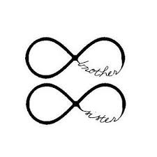 Brother Sister Infinity Symbol Tattoo Design Brother Sister Tattoo Brother Tattoos Sister Tattoos