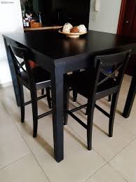 Juego De Comedor Alto 4 Sillas Lapulga Com Do La Pulga Virtual