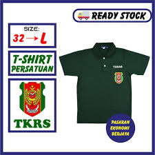 Mejar krs muhammad thani bin shaaban lirik: Tshirt Tkrs Lengan Pendek Tunas Kadet Remaja Sekolah Tshirt Persatuan Tkrs Baju Persatuan
