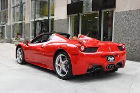 2020 ferrari f8 tributo f142 • 8,975 kms • 8cyl 3.9l to ensure the priority option on this vehicle, simply place a $200 holding deposit here and one of our sales consultants will be in touch within 60 minutes of normal working hours to arrange a test drive or appointment within the next 2 days. 2015 Ferrari 458 Spider Stock Gc2360 For Sale Near Chicago Il Il Ferrari Dealer