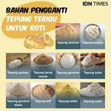 Inilah 10 merk tepung roti terbaik yang bisa diandalkan untuk membuat aneka gorengan yang lebih renyah. 10 Pengganti Tepung Terigu Biasa Yang Bikin Roti Lebih Enak